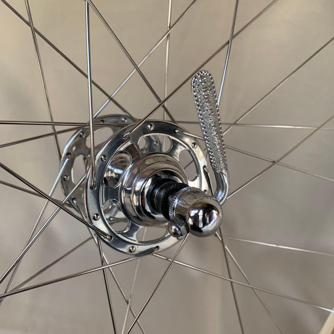 カンパニョーロレコードハブ+スーパーチャンピオン650Bリム　完組ホイール美品