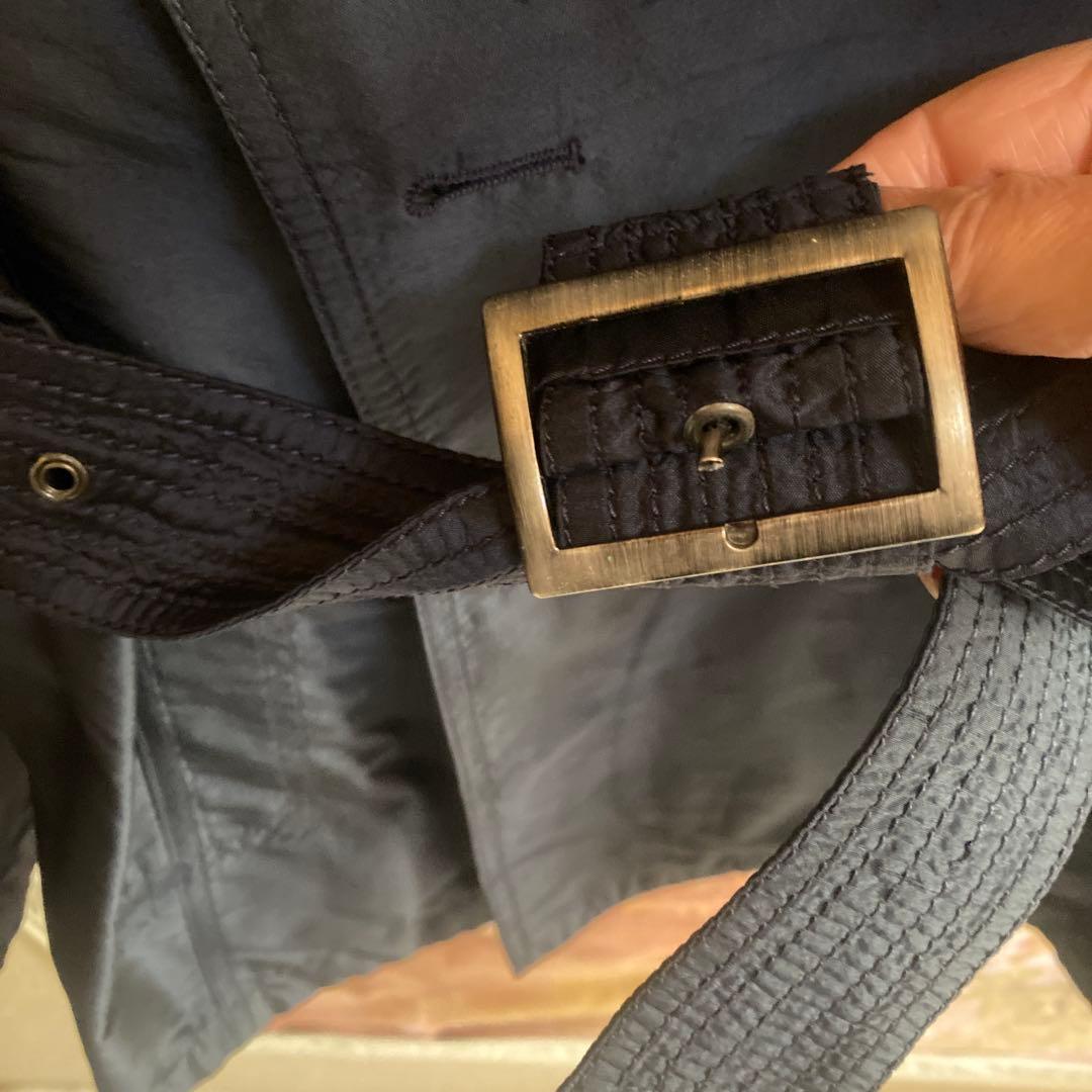 EMPORIO ARMANI JUDE LINE シルク100%トレンチコート