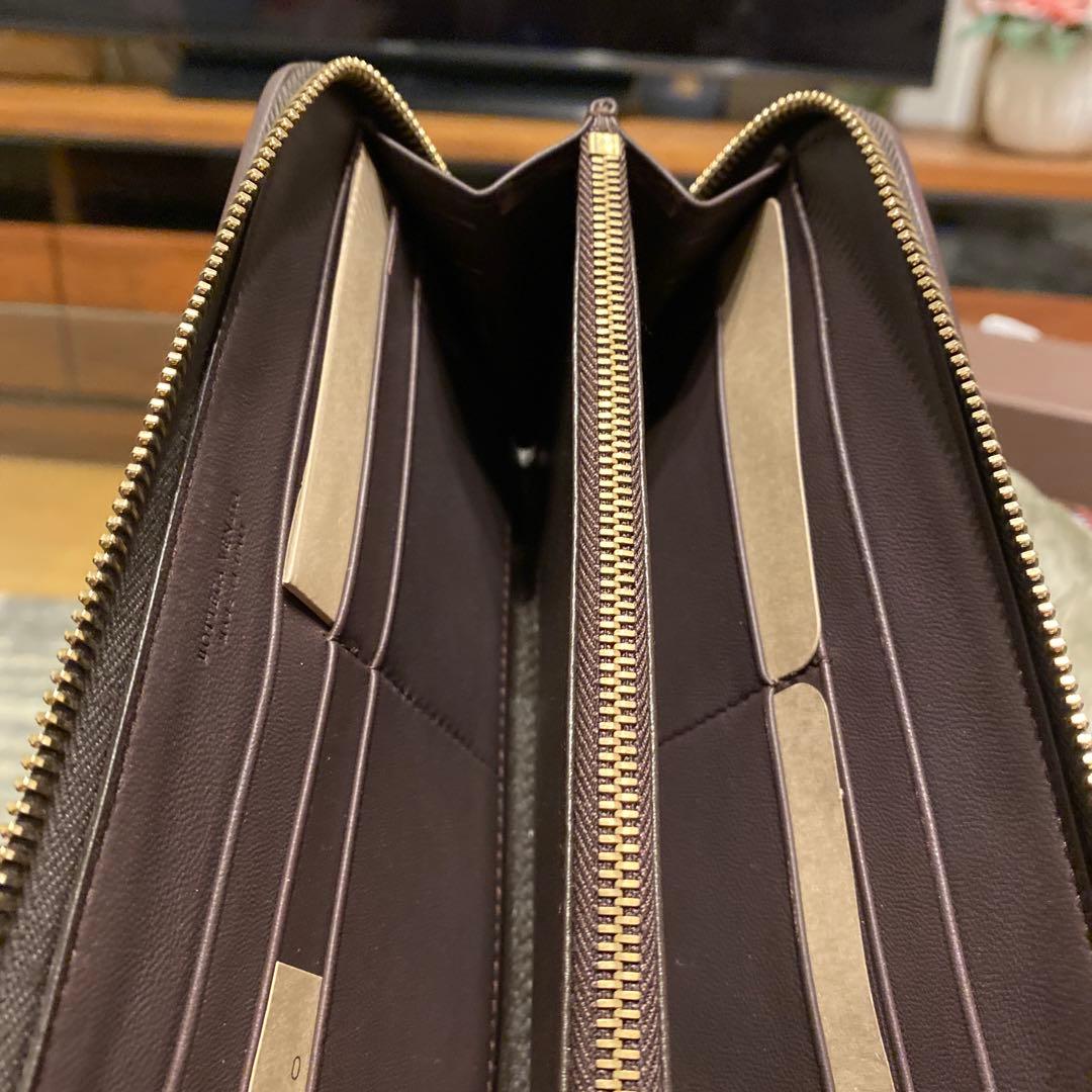 新品未使用 ボッテガヴェネタ ロングウォレット イントレチャート ブラウン