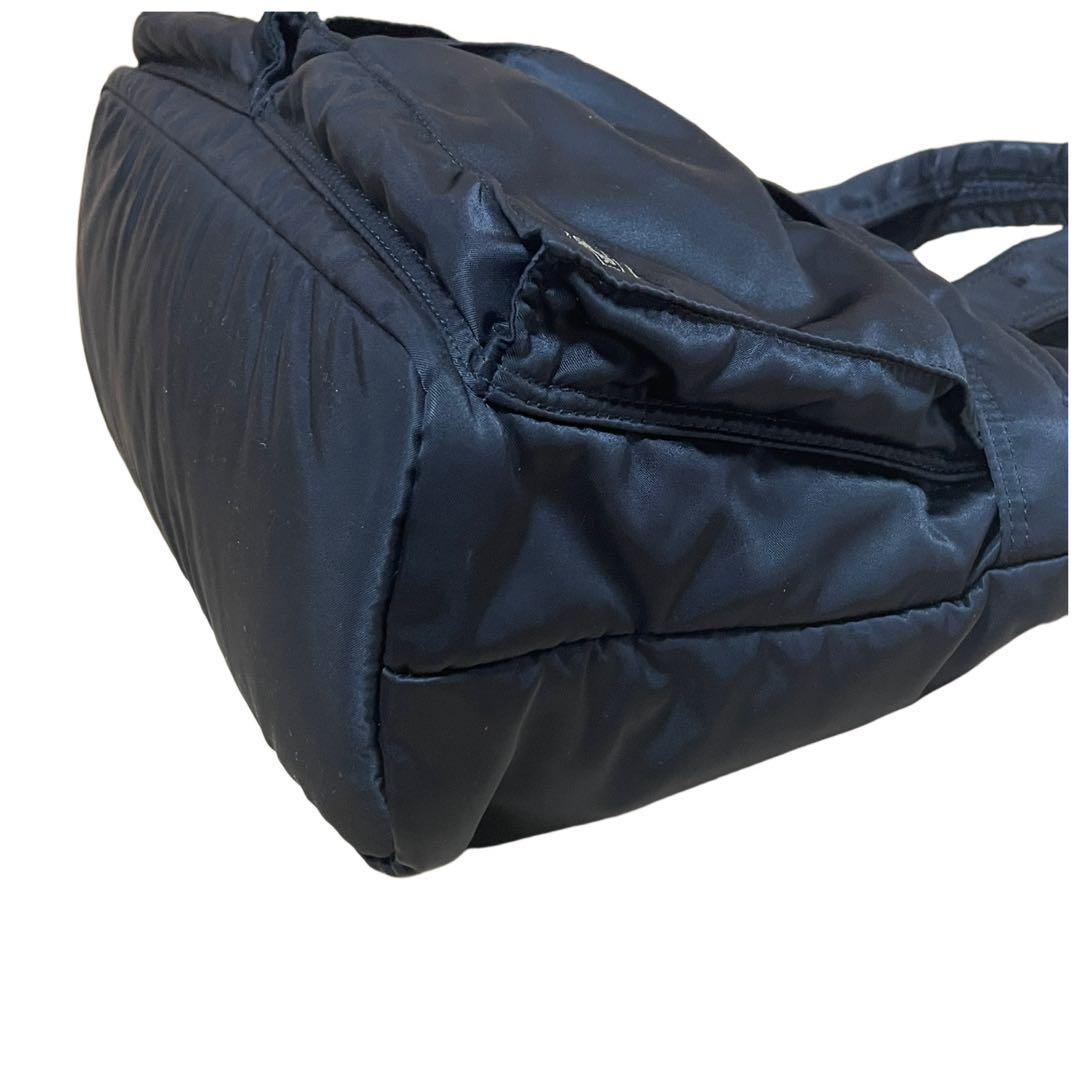 【美品】PORTER タンカー トートバッグ ブラック ポーター ナイロン