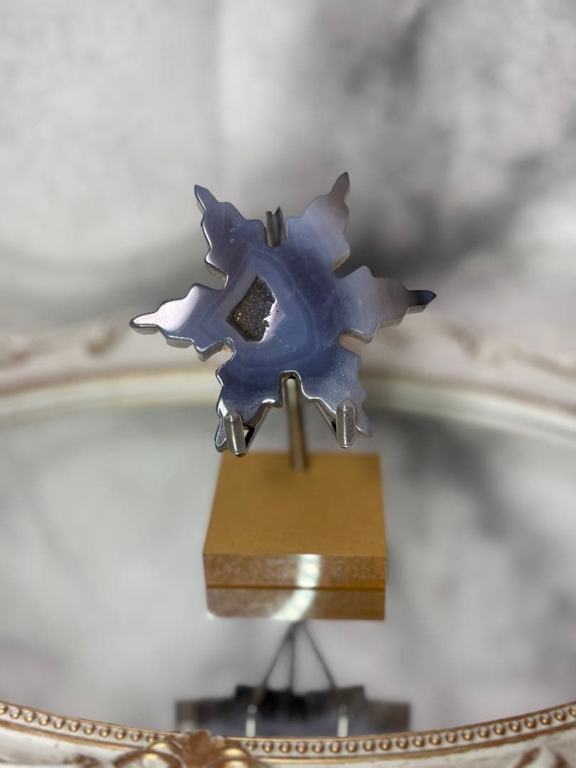 商談中♡♡ピンクオパール カービング天使の置物