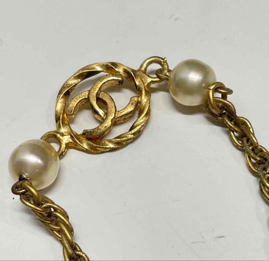 マ*ス様 CHANEL 1982年製 ヴィンテージ　ブレスレット