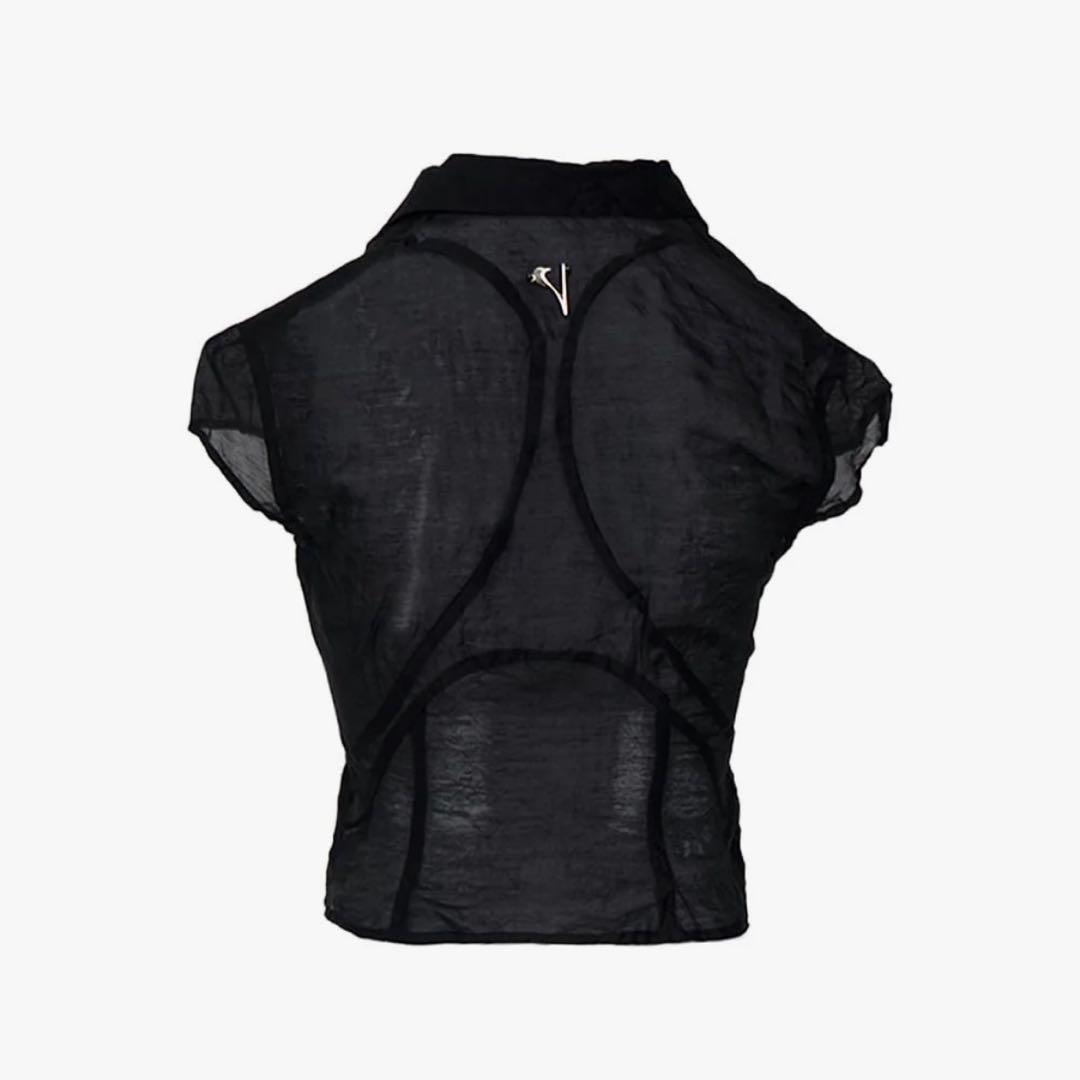 トップス THEREDTHREAD Spuff sleeve tops lightning