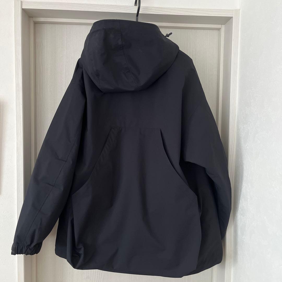 新品L ネイビーGU ENGINEEREDGARMENTS パテッドシェルパーカ