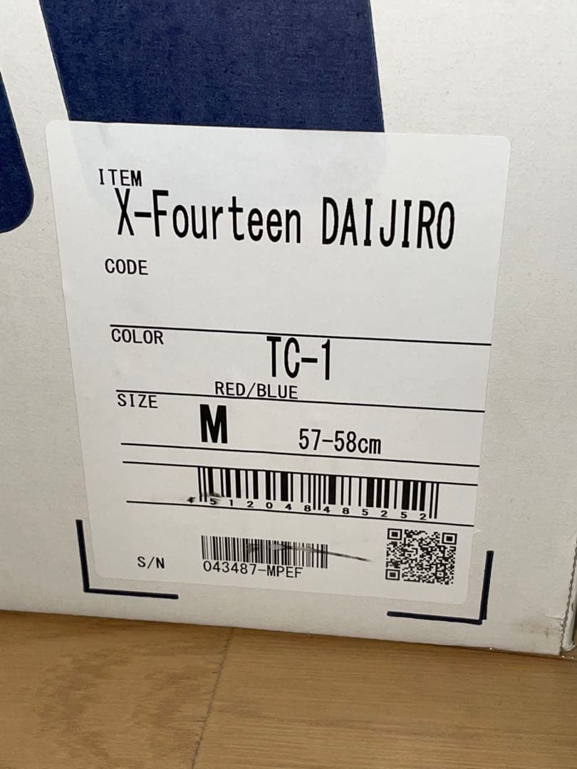 【これ以上値下げ不可。お早めにどうぞ。】SHOEI X-14 Daijiro M