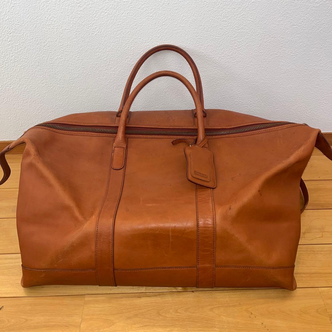 5000円引　COACH ボストンバッグ ブラウン