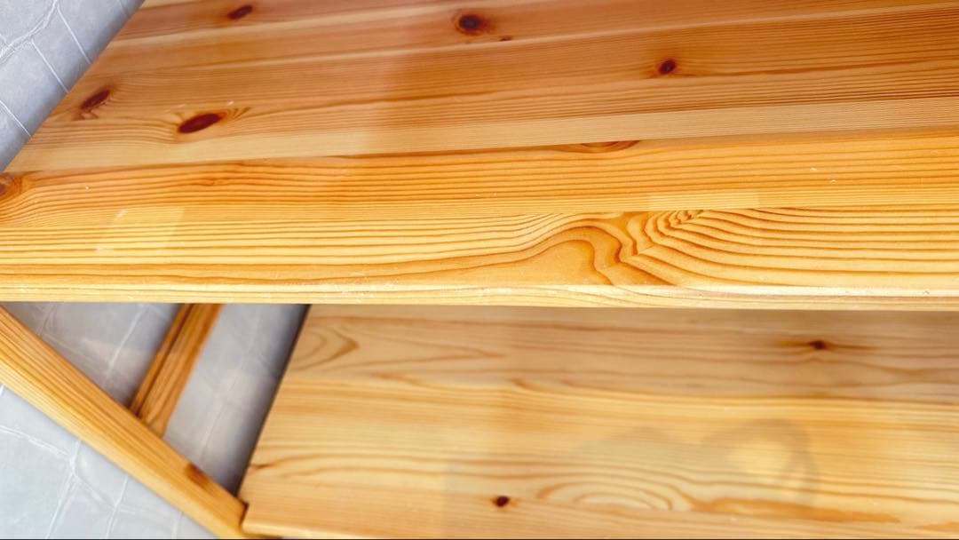 【無印良品】【パイン材ユニットシェルフ】【８６ｃｍ幅】【2セット＋棚板1枚】