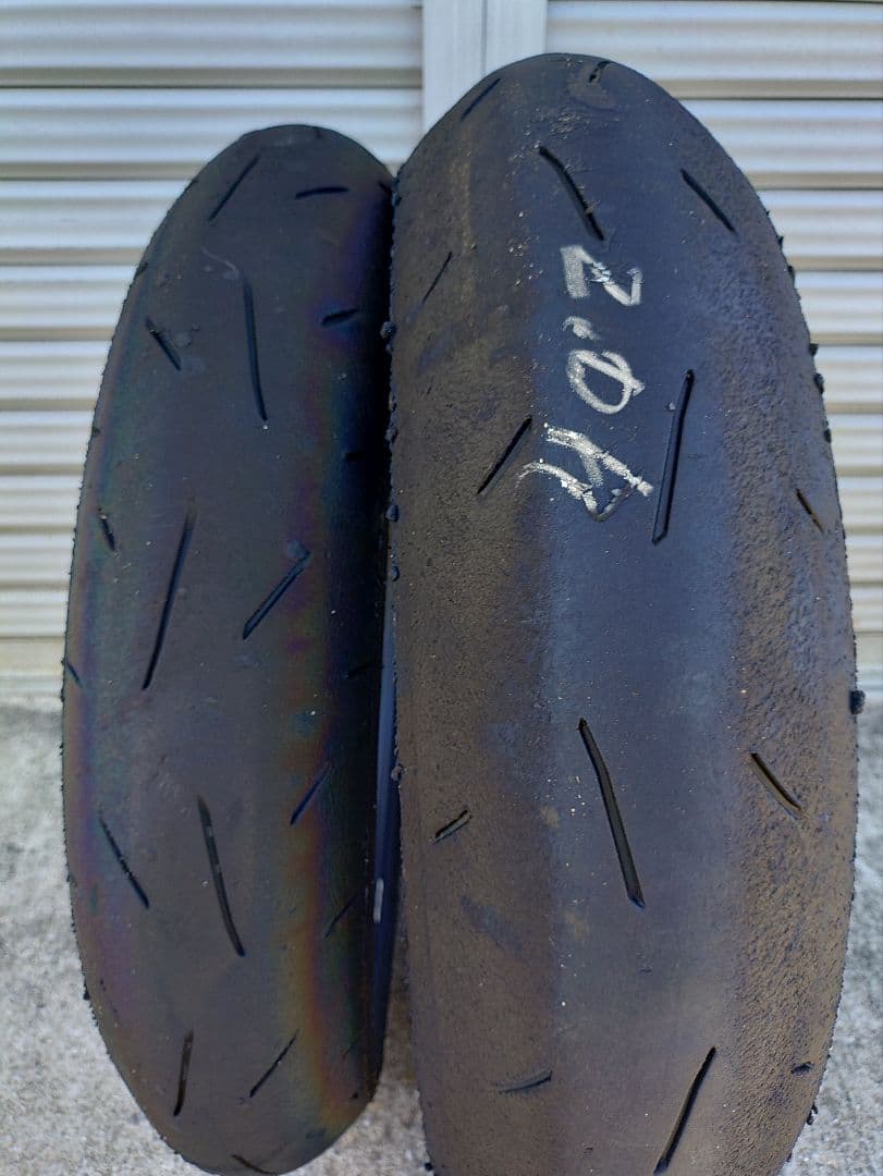 ダンロップKR410 F110/R140前後セット　250クラスに！B