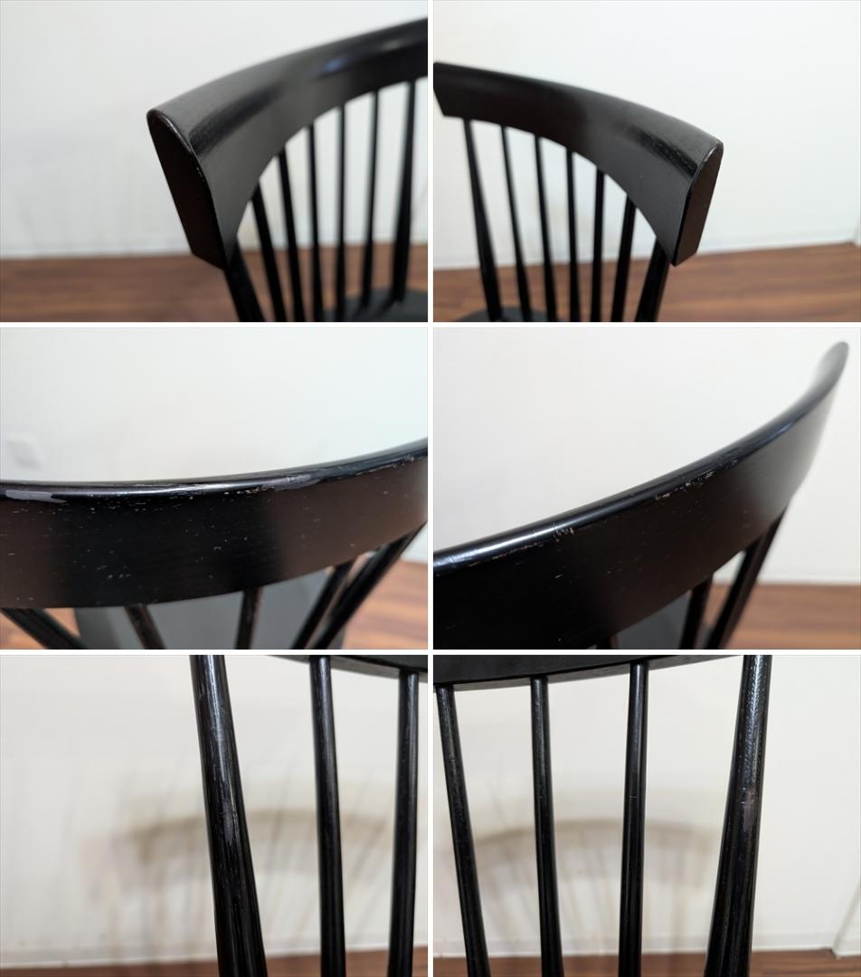 柏木工　オーク　ダイニングチェア　ウィンザーチェア　アームチェア　椅子　イス　G