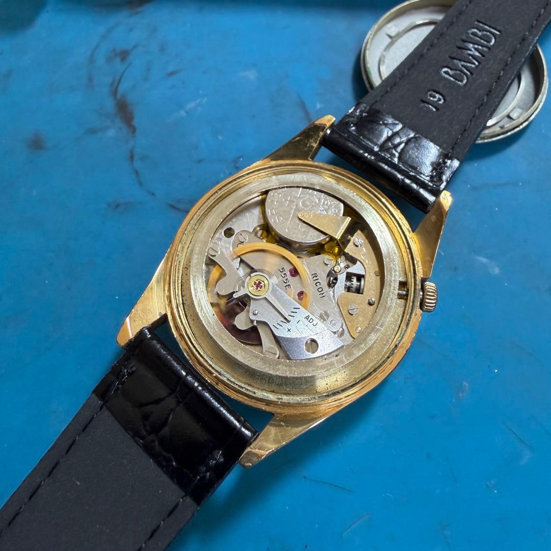 519 稼働　ハミルトン 時計　メンズ　エレクトリック　リコー　ヴィンテージ