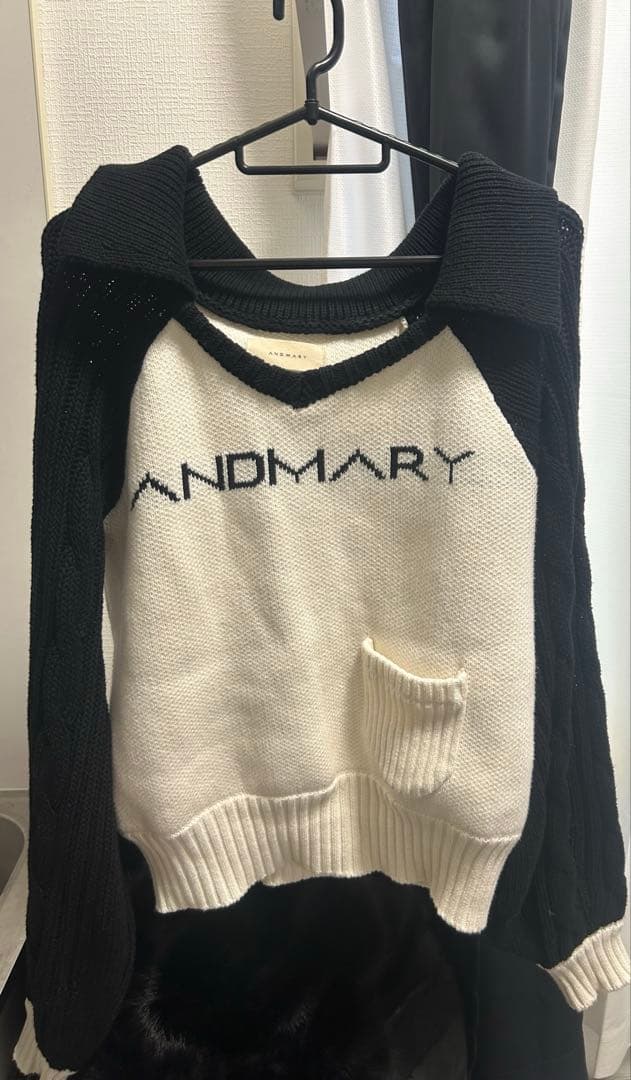 トップス andmary marie knit tops