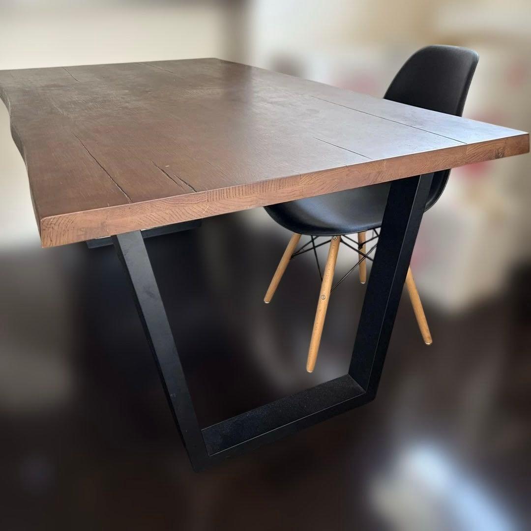 売り切り価格　【美品】河口家具製作所　160ダイニングテーブル　天然木