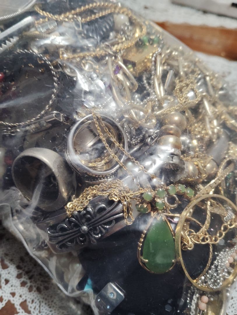 イミテーションアクセサリー 925 まとめ売り 約2.5kg