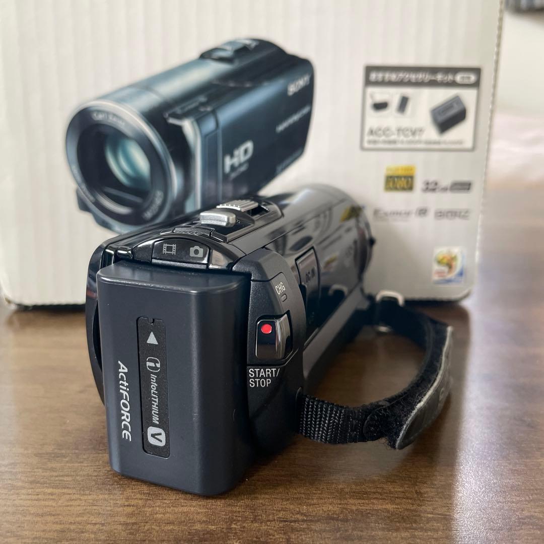 【美品】ソニー HDR-CX170 ブラック ハンディカムビデオカメラ