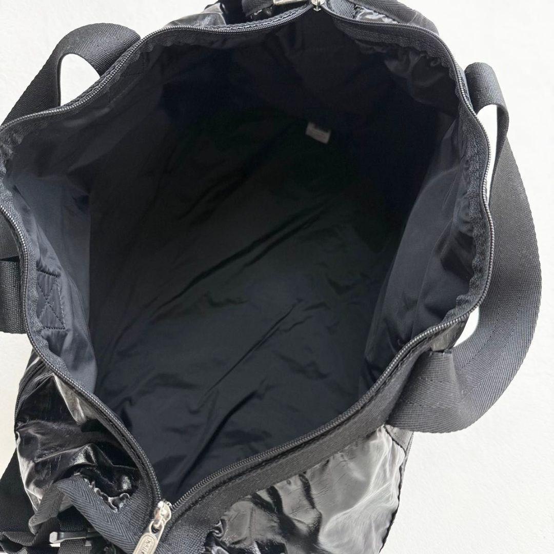 【美品】レスポートサック ボストンバッグ ラージ ウィークエンダー 2way 黒