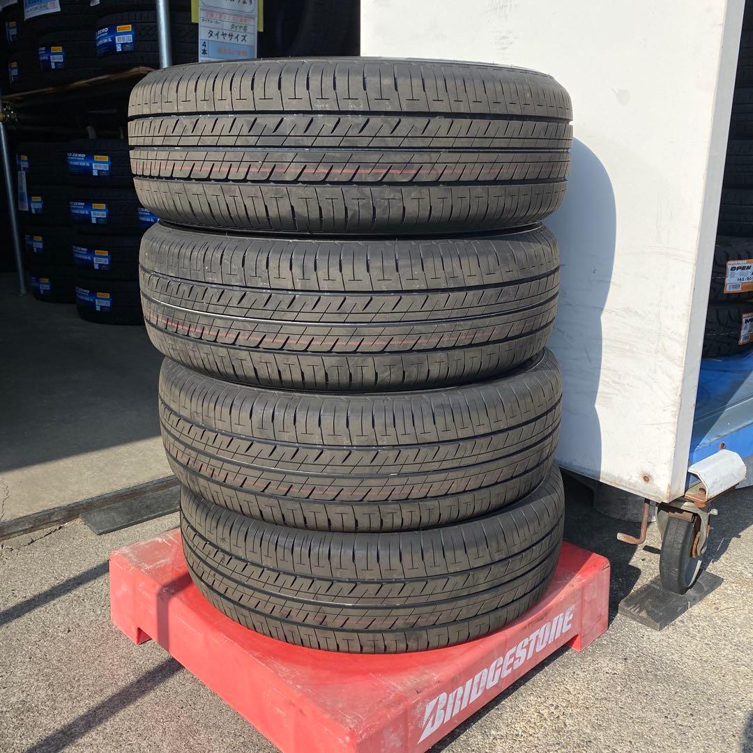 ◇中古バリ溝ブリヂストン205/60R16 2025年製4本90ヴォクシー