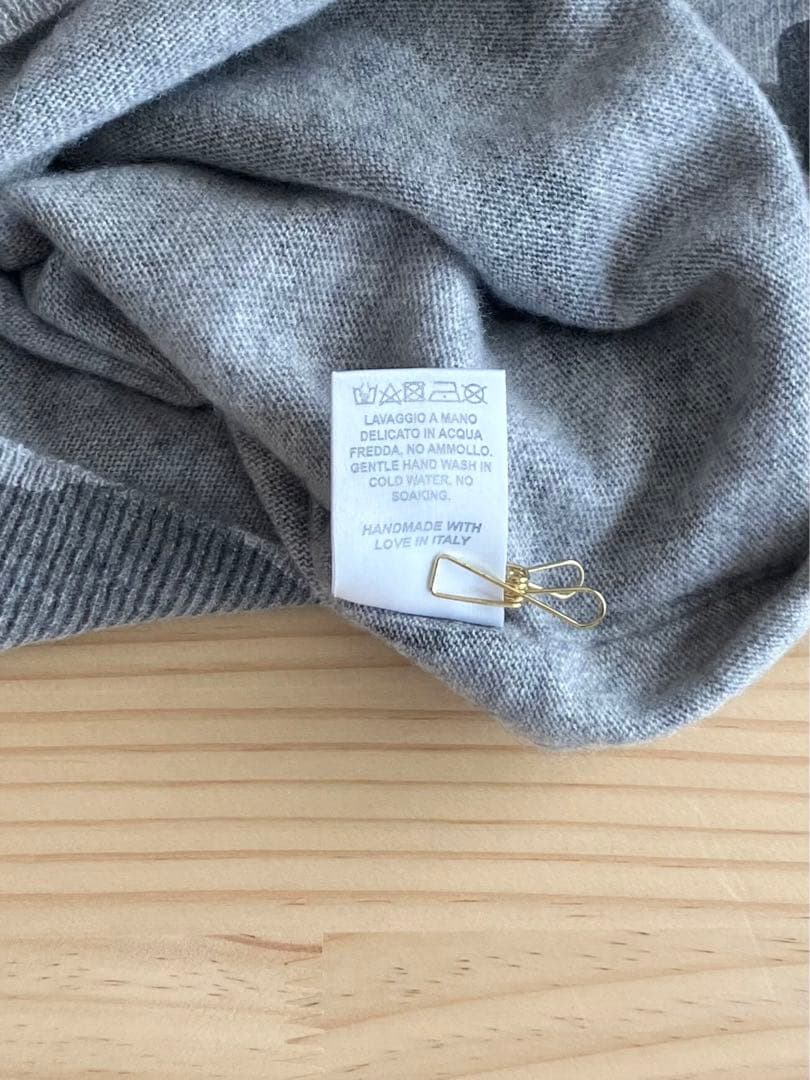 美品 イタリア製 カシミア 100% BRAND UNIQUE 星 スター