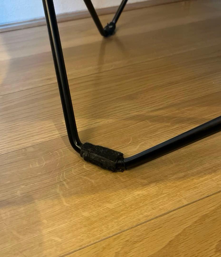 CUERO バタフライチェア　革　黒　ブラック