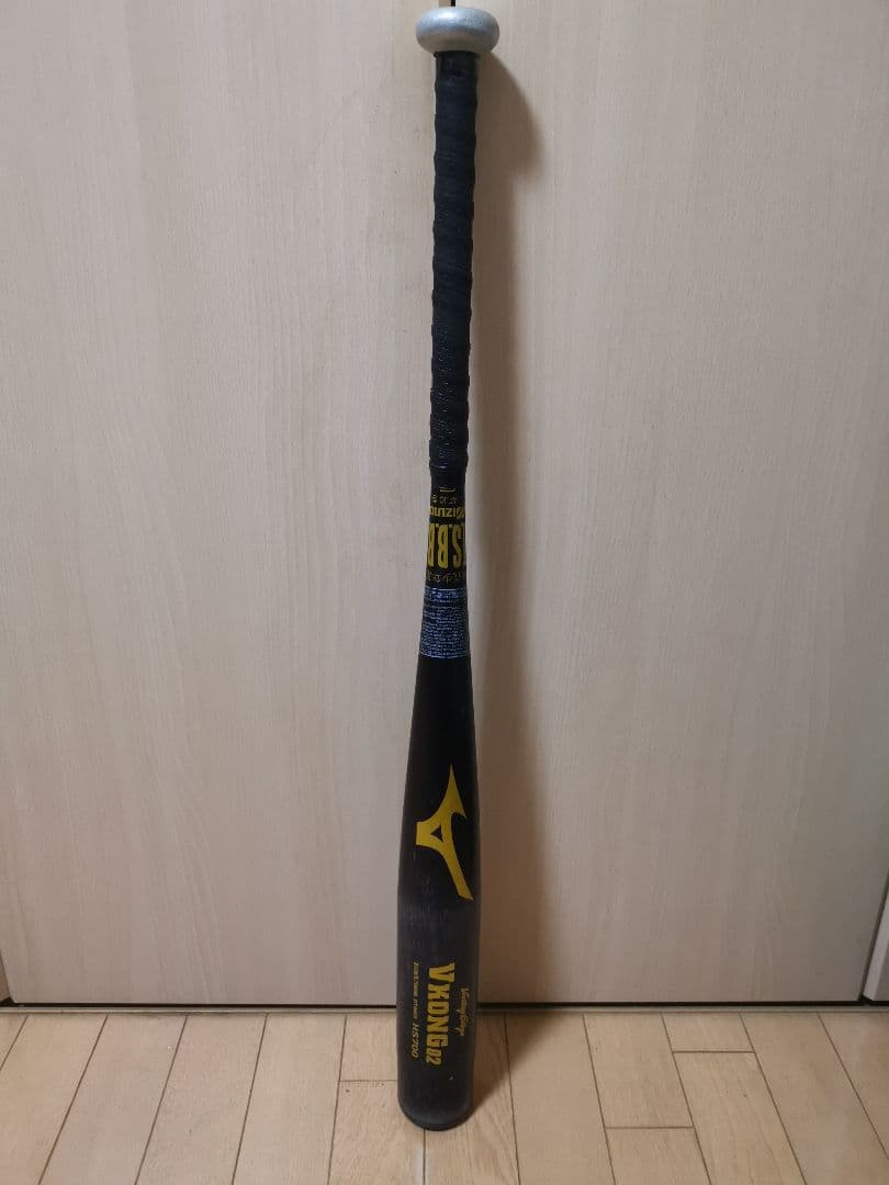 ミズノ VKONG02 金属バット ビクトリーステージ ブラック 81cm