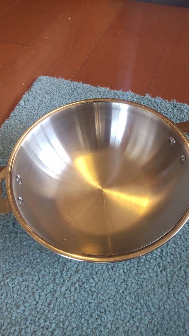 CRISTEL ステンレス製 中華鍋20センチ