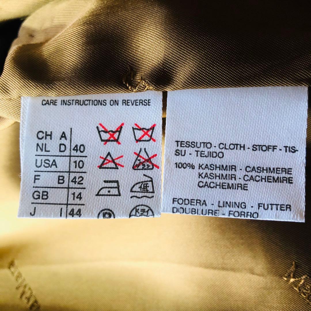 希少44✨美品 マックスマーラ アイコンコート カシミヤ100% キャメル