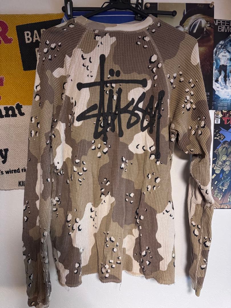 STUSSY BASIC THERMAL DESERT CAMO サーマル M