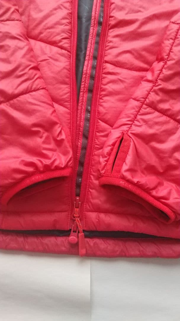 MAMMUT マムート フード付きダウンジャケット レディース レッド