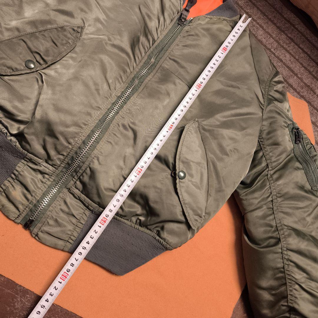 ALPHA MA-1 アメリカ製 IDEALジップ