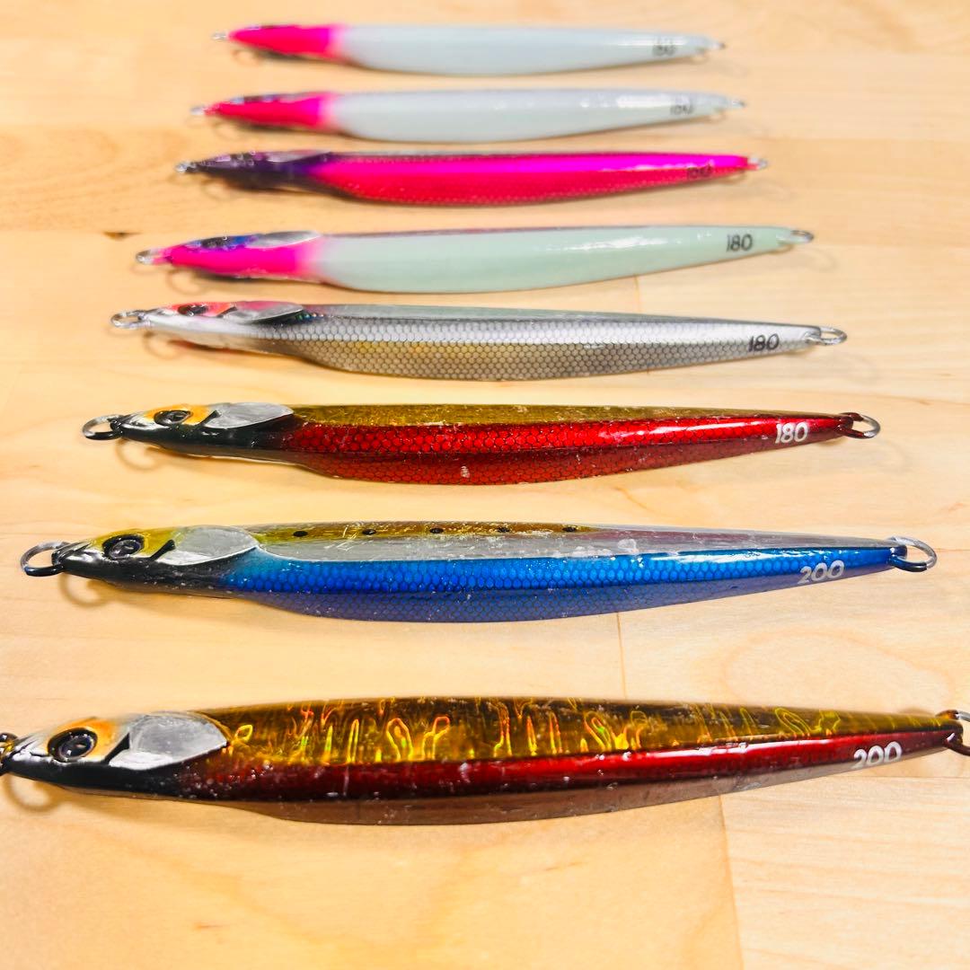 ジャッカル バンブルズジグ スロー 150g 180g 200g 計8本セット