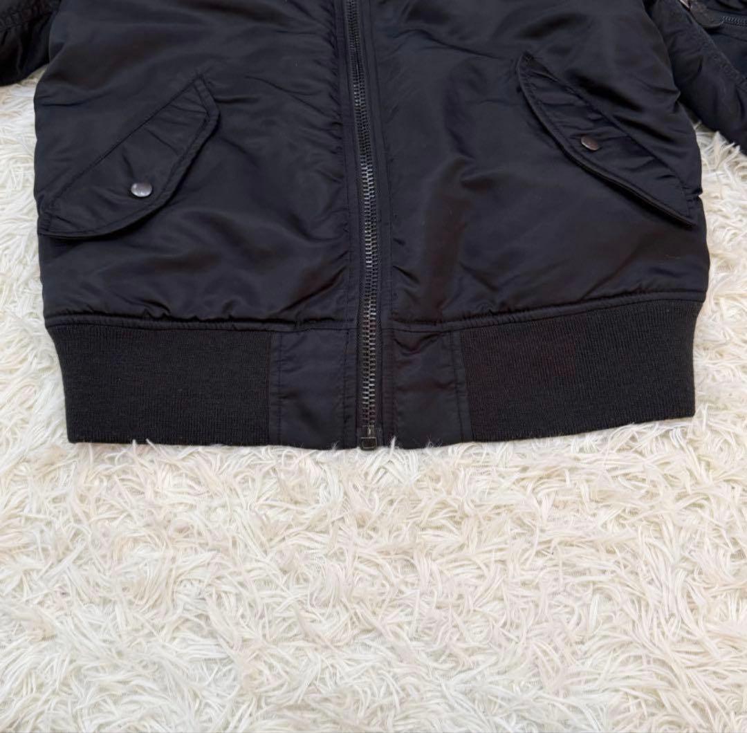 1944　AVIREX　MA-1フライトジャケット　黒　Sサイズ　値下げ可