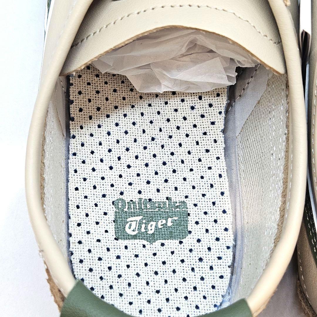 新品 オニツカタイガー MEXICO 66 1183C102 ベージュグリーン