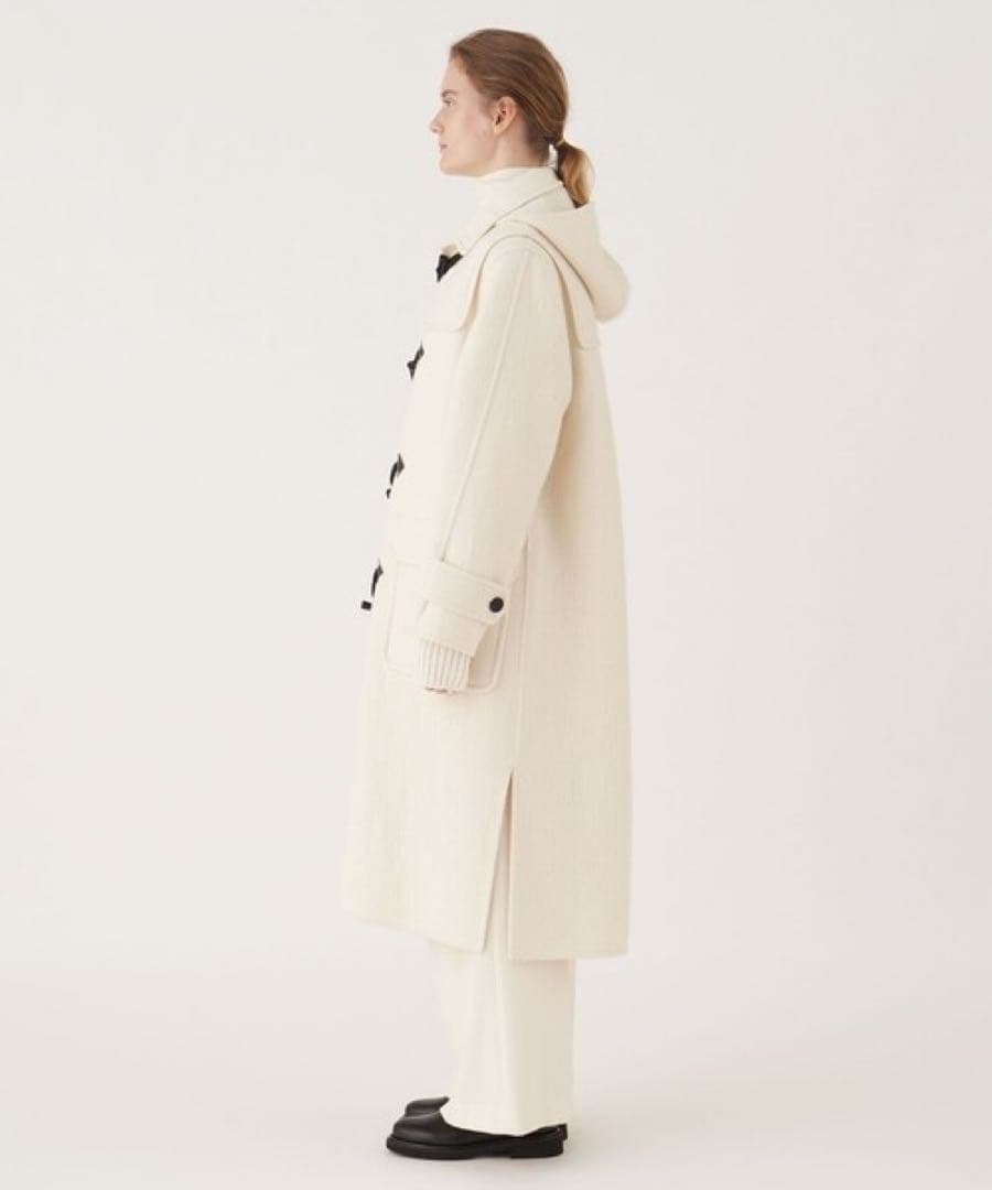 GALERIE VIE ランダムウール　ダッフルコート