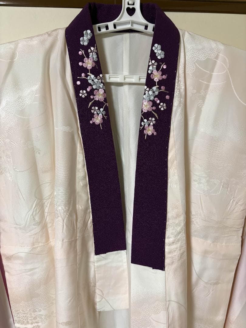 振袖・長襦袢・袴の３点セット　大学生　卒業式　成人式　正絹トールサイズぽっちゃり