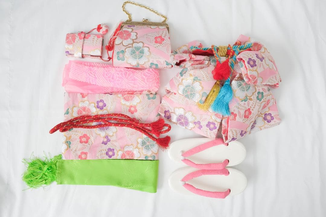 七五三 7歳女の子着物セット 花柄