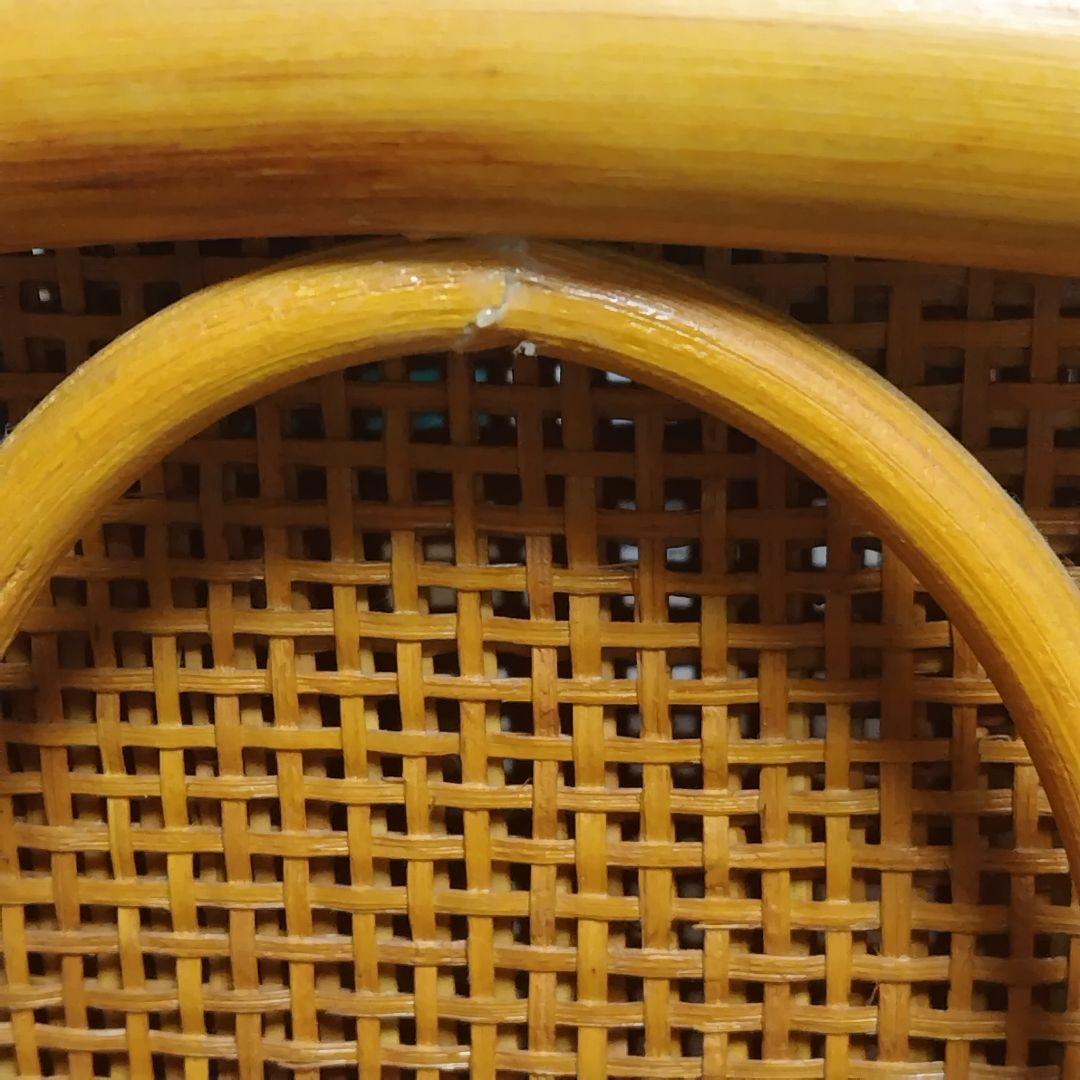 【たのメル便利用】籐 ラタン パーテーション 4連間仕切り 籐衝立