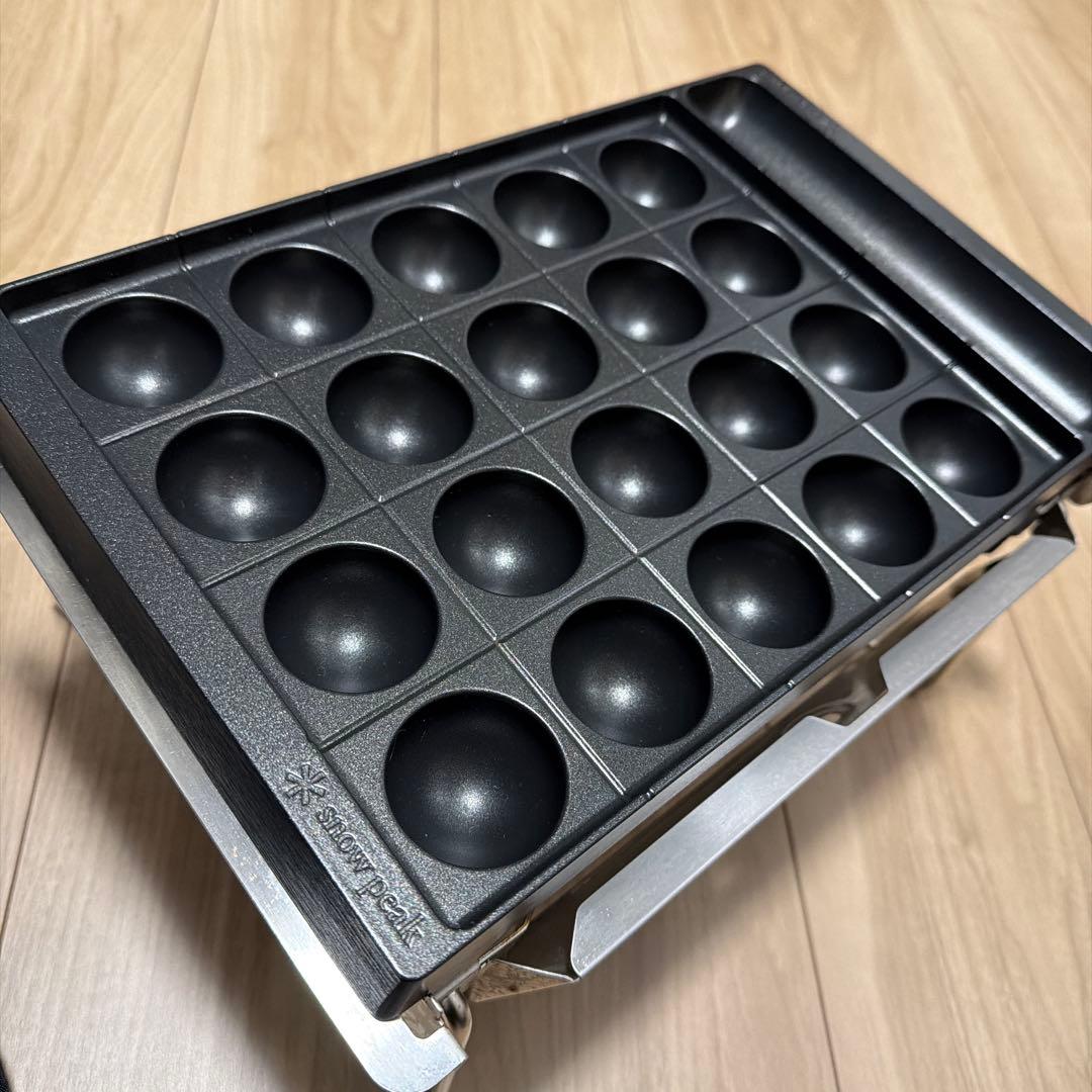 【美品匿名発送】スノーピーク  peak 雪峰苑 たこ焼きプレート