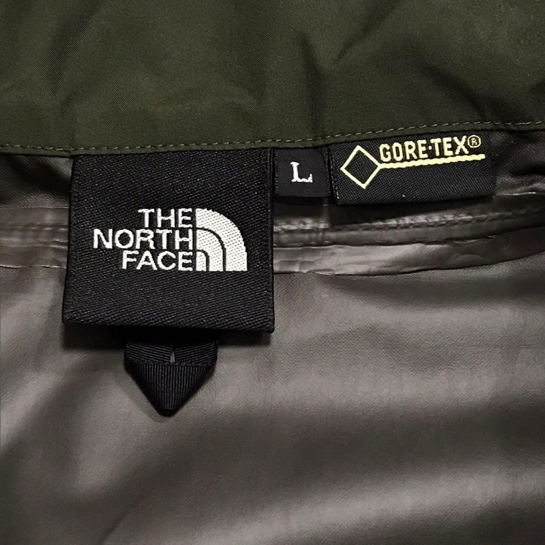 ノースフェイス　ゴアテックスナイロンシェルジャケット　刺繍ロゴ　NP11343