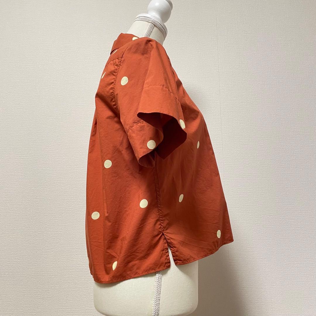 トップス MARGARET HOWELL 2021SS BIG SPOT COTTON