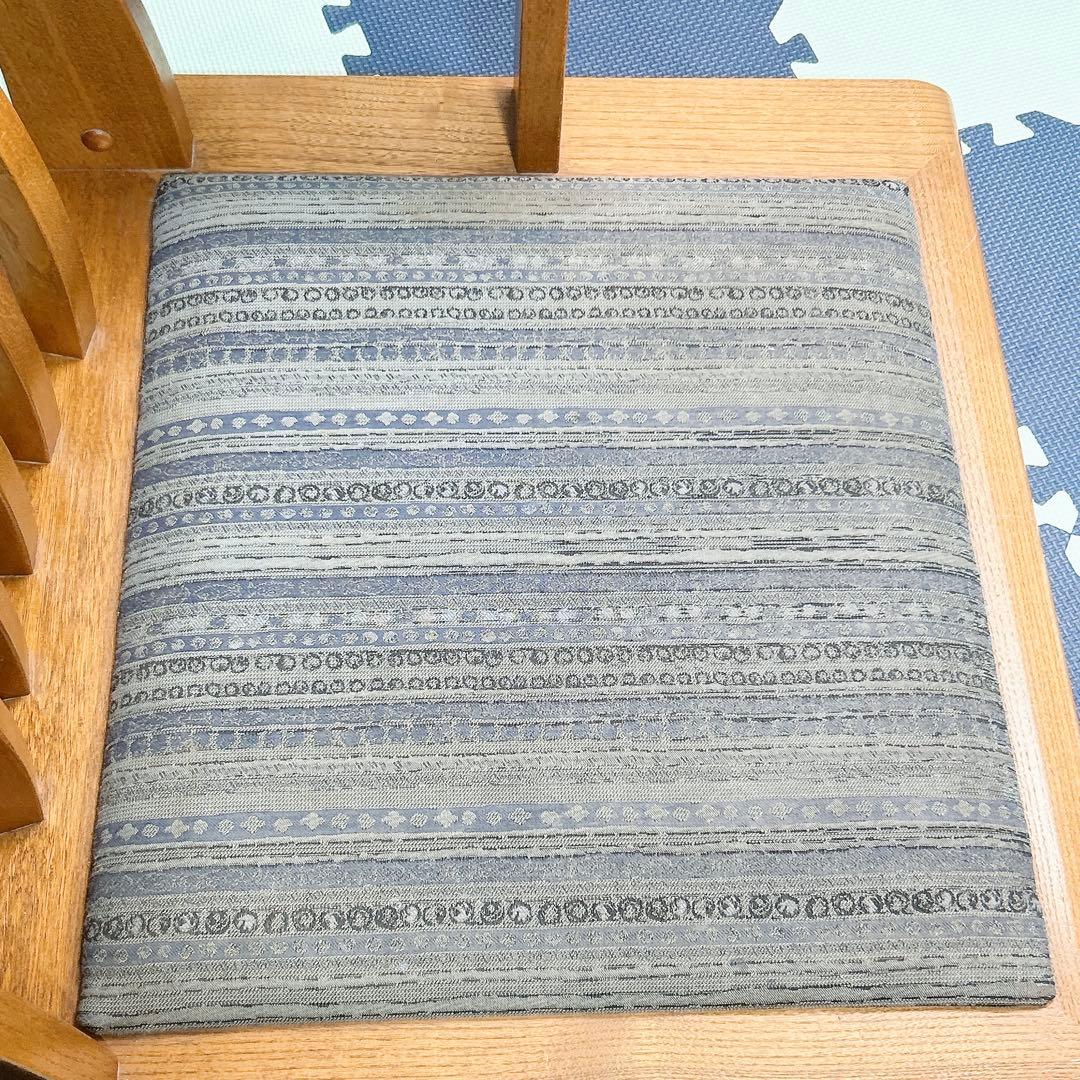 アサヒ 座椅子 2脚セット 国産品 和モダン ローチェア アーム付き座椅子