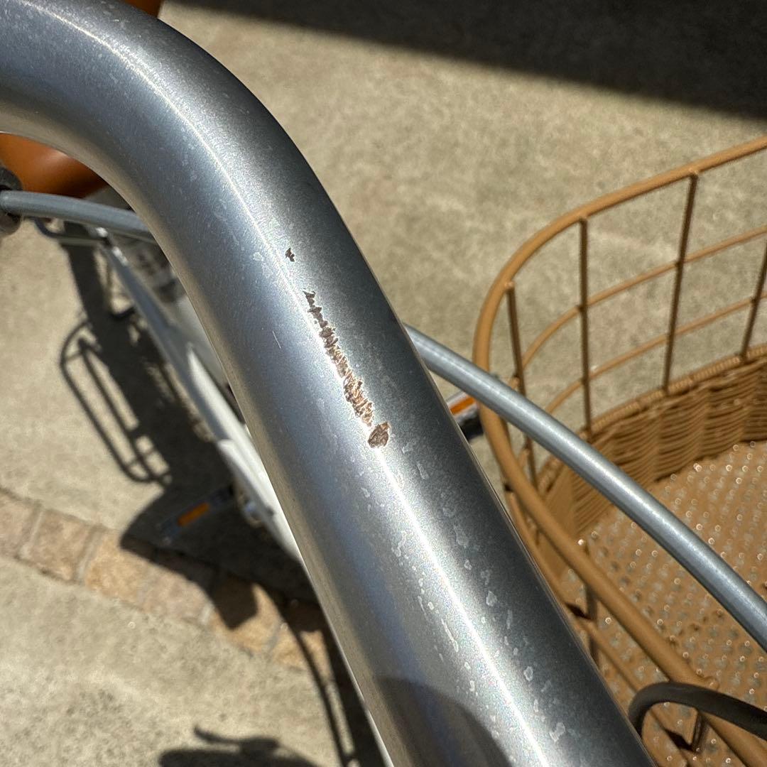 ブリヂストン　自転車　カジュナ　ピュアホワイト