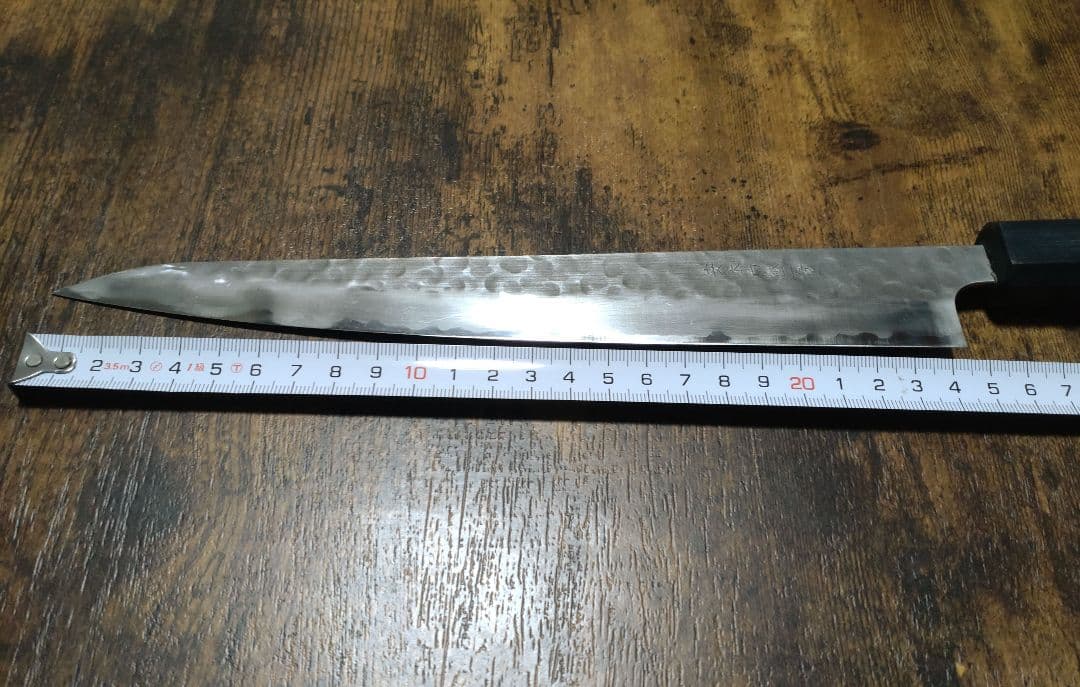 合羽橋 貴和美 筋引包丁 藍 安来白紙ニ号