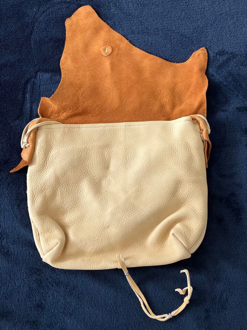 バッグ NasngwamXEARLYMORNING DEERSKINMESSENGER