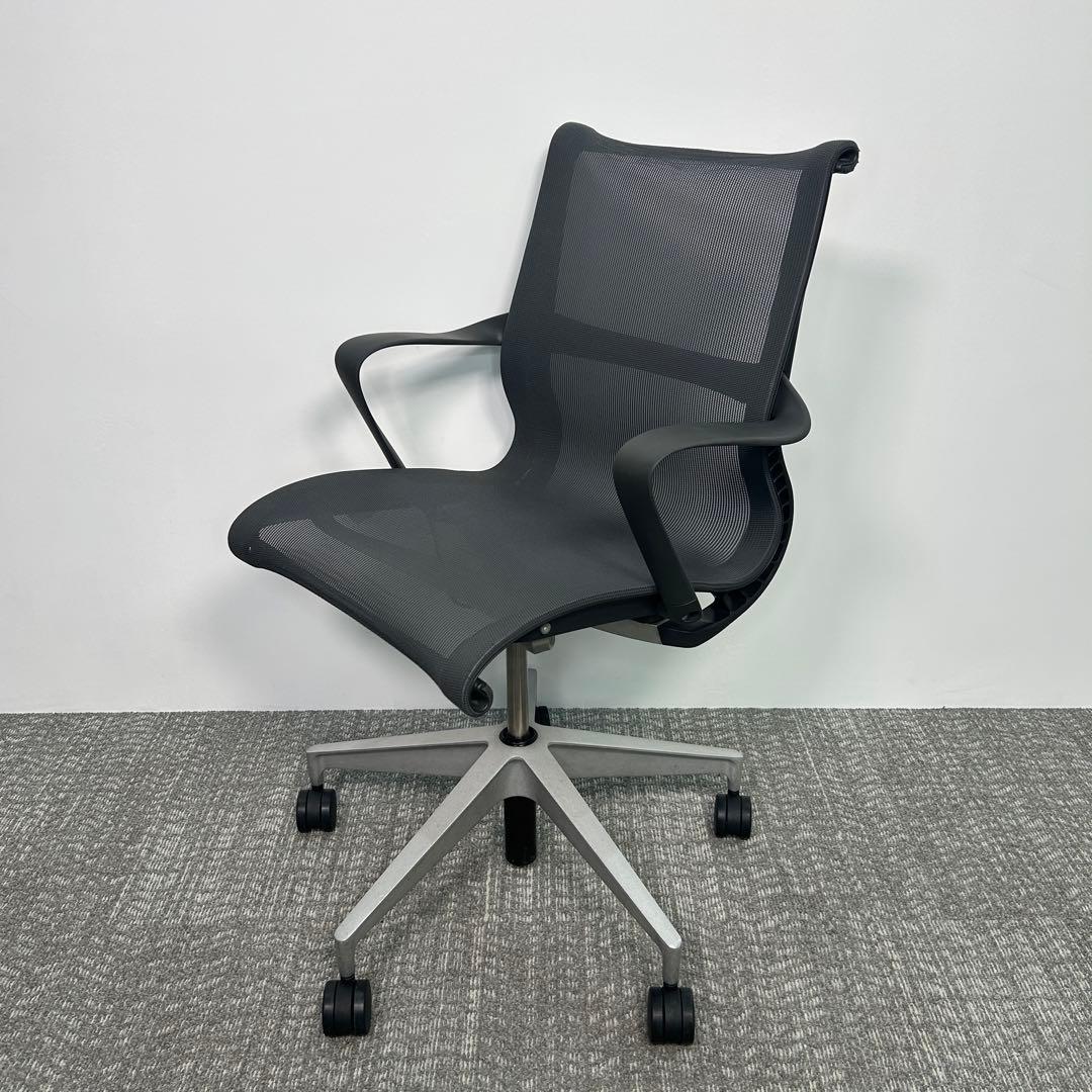 Herman Miller,セトゥーチェア グレー系 オフィスチェア　メッシュ