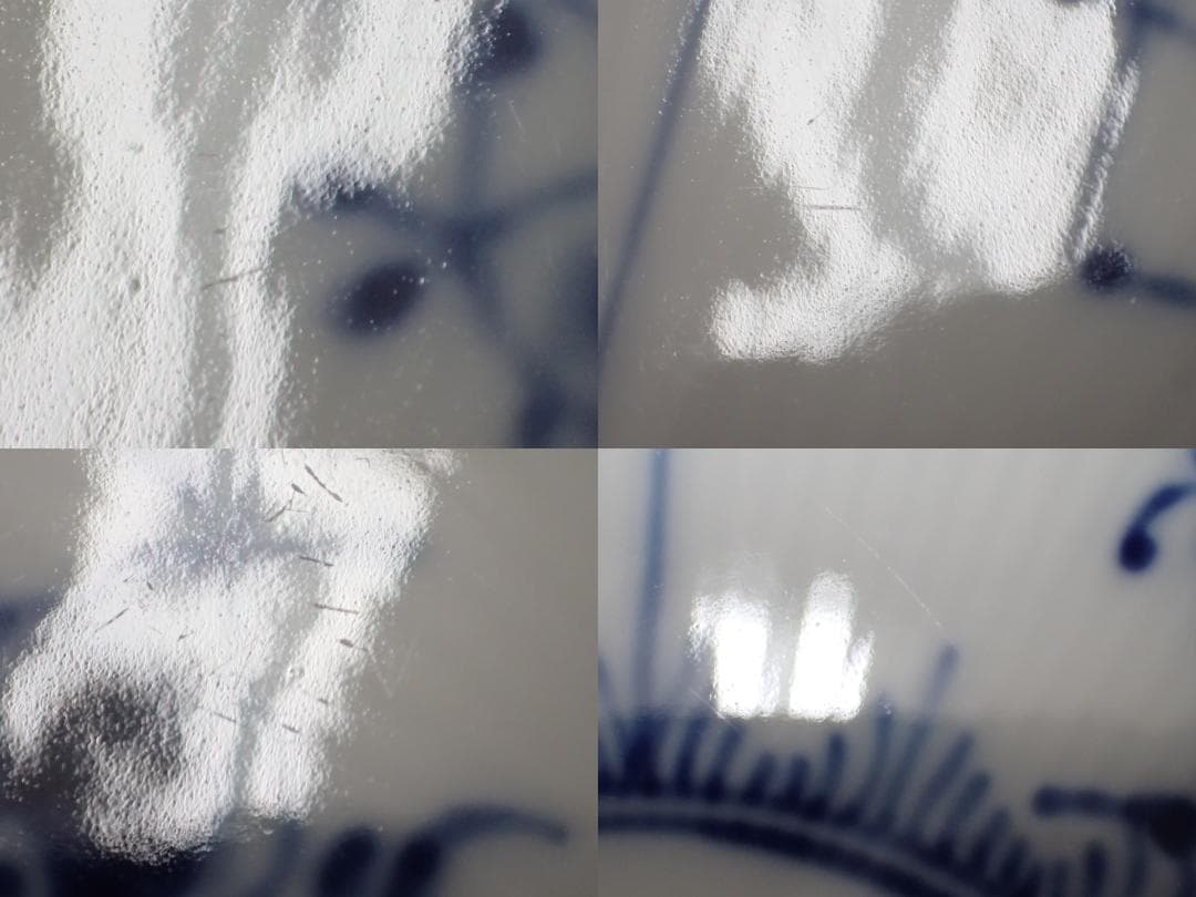 198/ロイヤルコペンハーゲン ブルーフルーテッド ハーフレース プレート 3枚