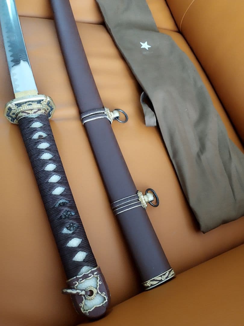 尾形刀剣製　日本陸軍軍刀　村田刀　再塗装品