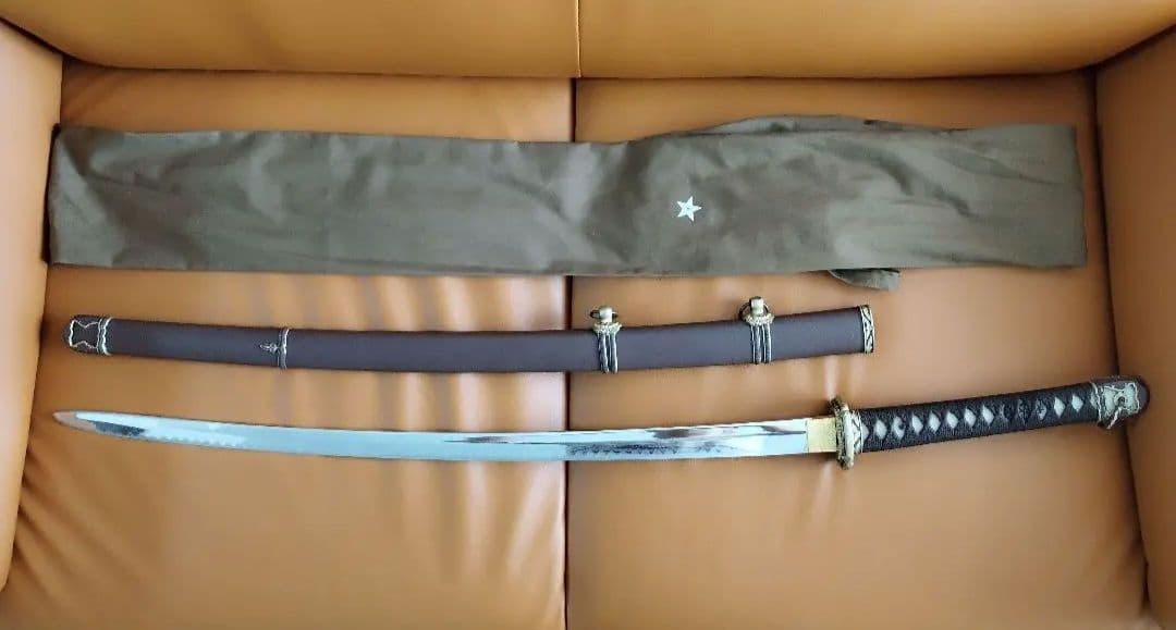 尾形刀剣製　日本陸軍軍刀　村田刀　再塗装品