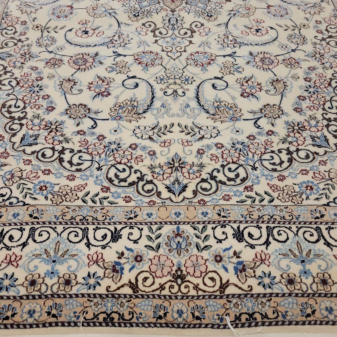 208x131cmペルシャ・ナイン(D9）じゅうたん・ラグ