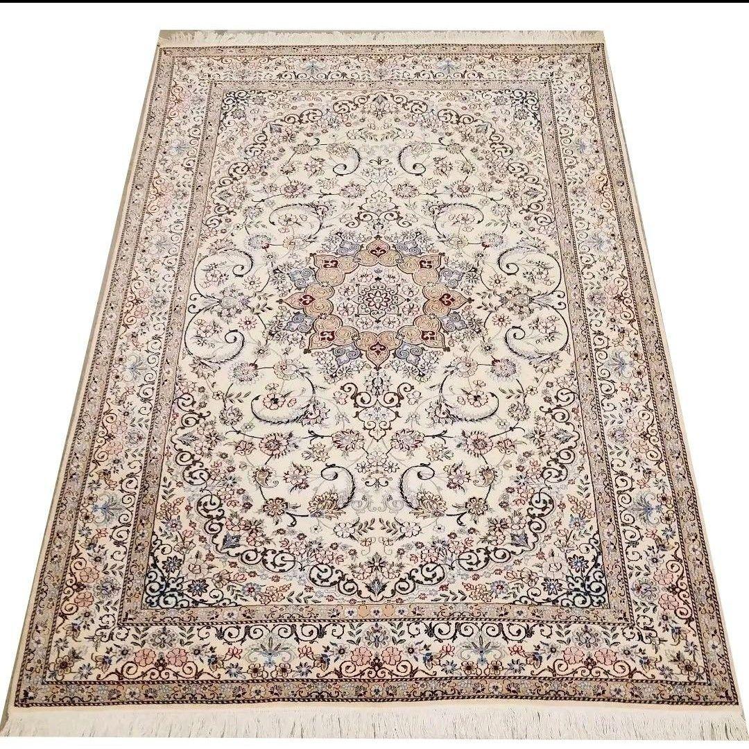 208x131cmペルシャ・ナイン(D9）じゅうたん・ラグ