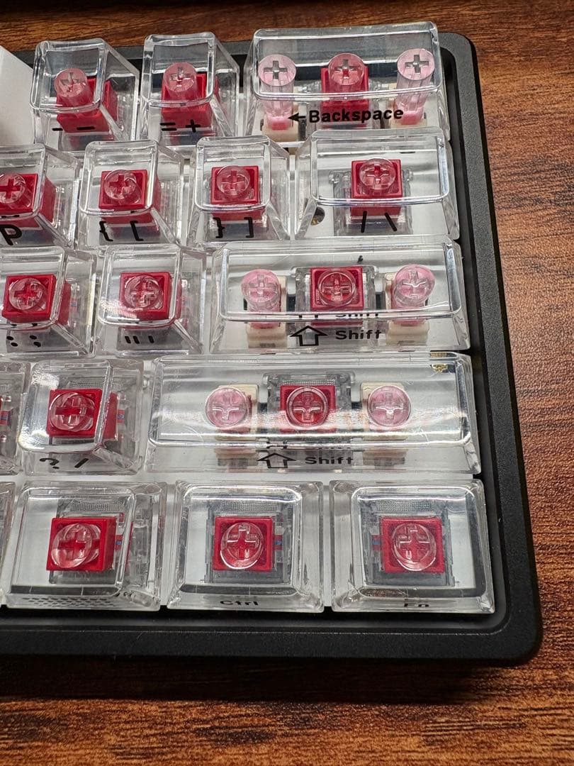 wooting 60HE＋Alumaze60ケース