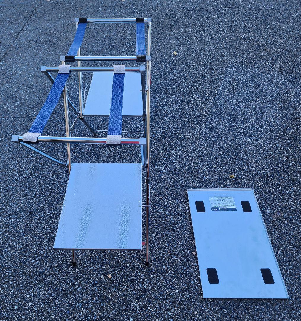 UNIFLAMEのツインバーナーUS-1900、キッチンスタンドⅡ セット